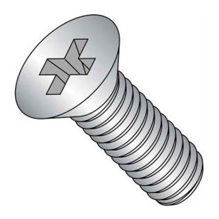 M5 x 0.8 x 12mm - Machine Screw - Phillips Flat Head - 304 Stainless Steel - DIN 965 - Pkg of 100
